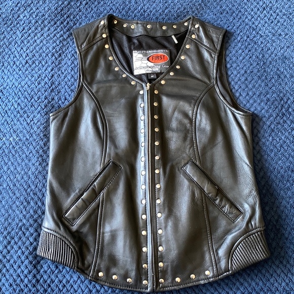 first classics Jackets & Blazers - Women leather vest